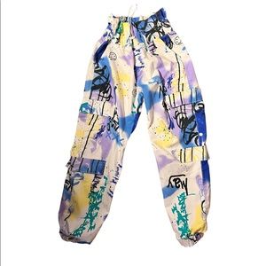 Womenswear V.I.P. Harem Spray Paint Pants